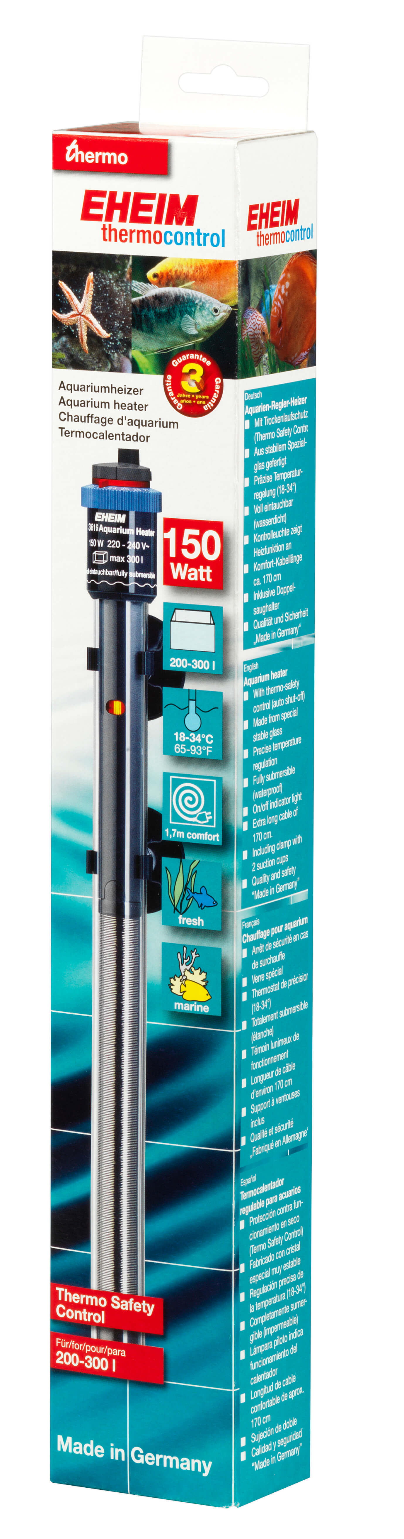 Jager 150W Submersible Heater