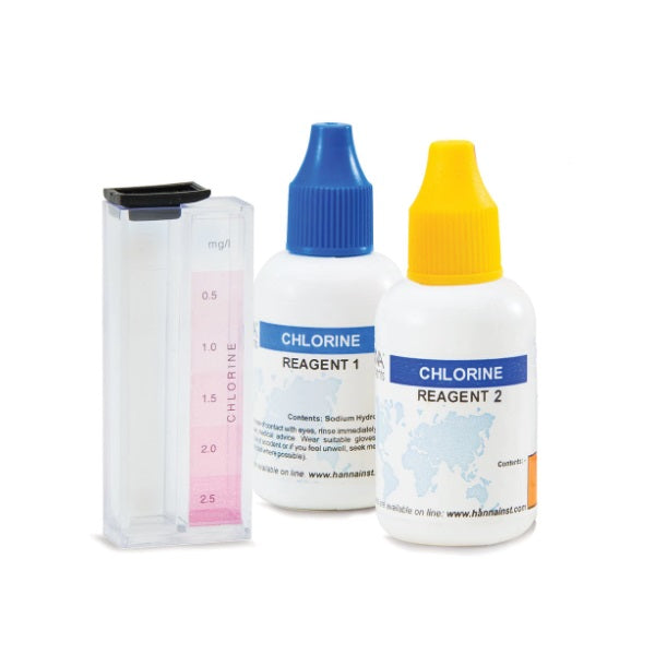 Free Chlorine Test Kit, Extended Range