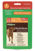 SENTRY Worm X Plus 7 Way De-Wormer for Large Dogs