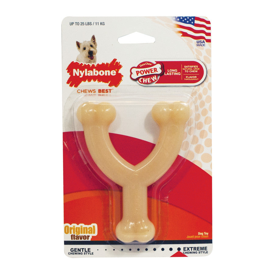 Nylabone Power Chew Original Wishbone Dog Chew Toy