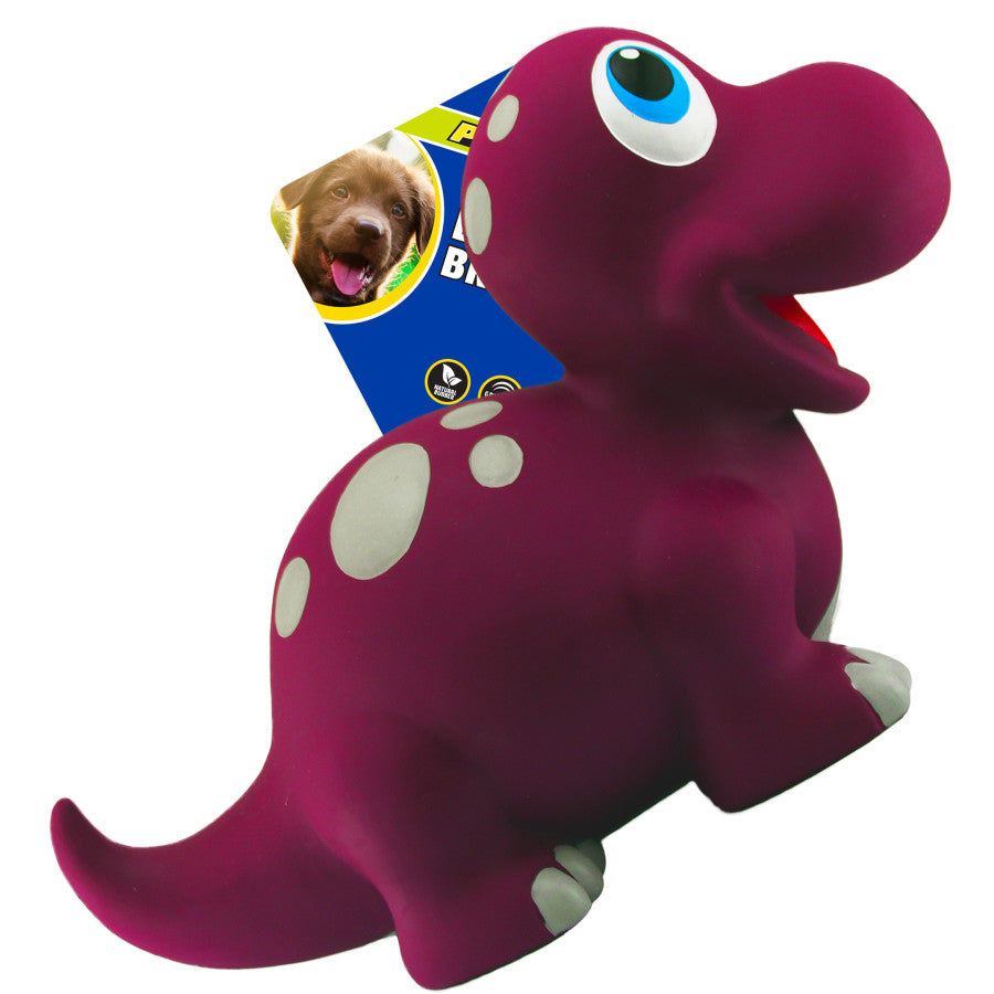 Petsport USA NaturFlex Dinosaur Latex Dog Toy