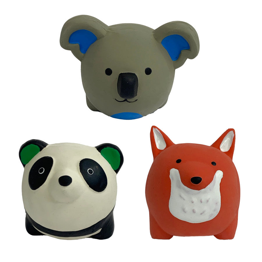 Multipet Minipet Latex Animals Dog Toy