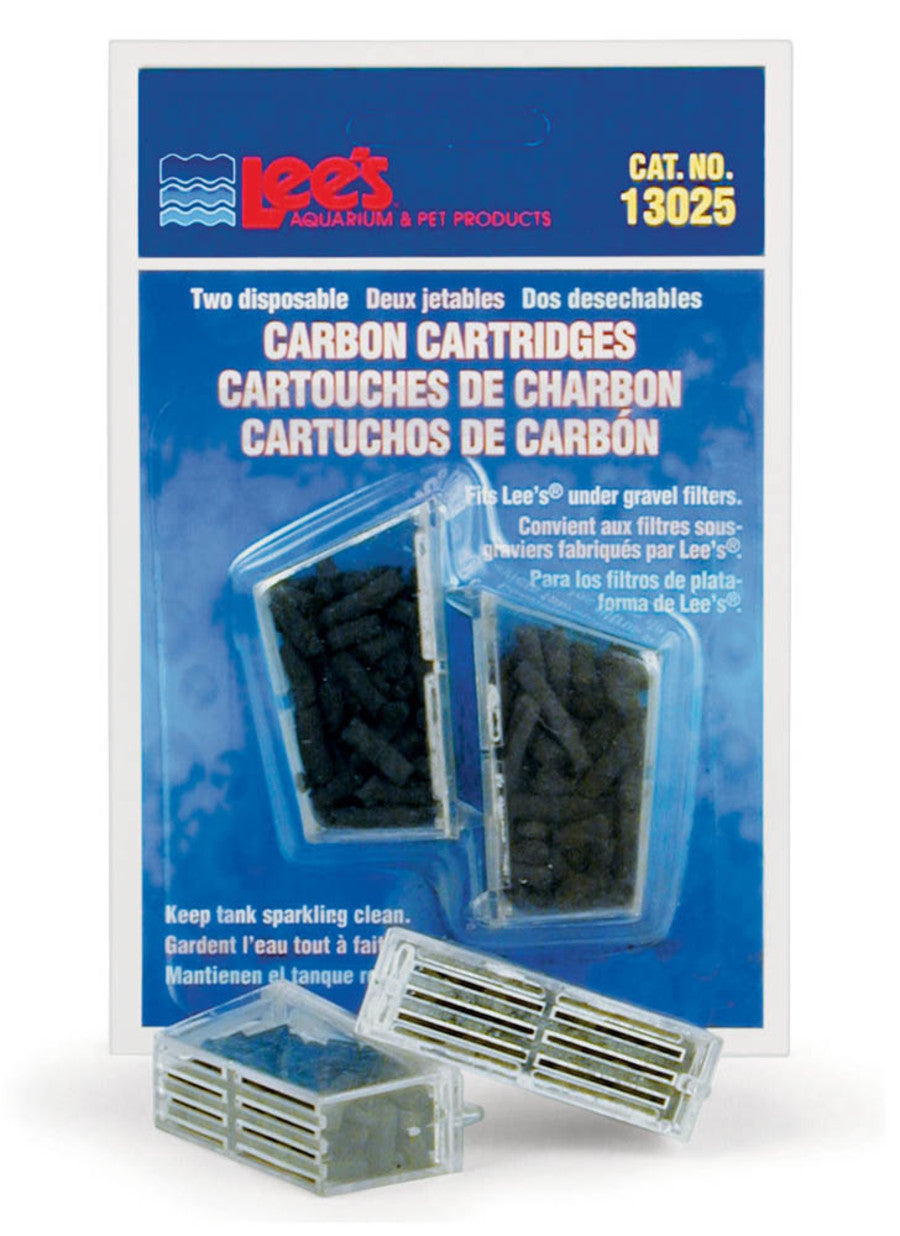 Lee's Aquarium & Pet Products Carbon Cartridges for Under Gravel Filters