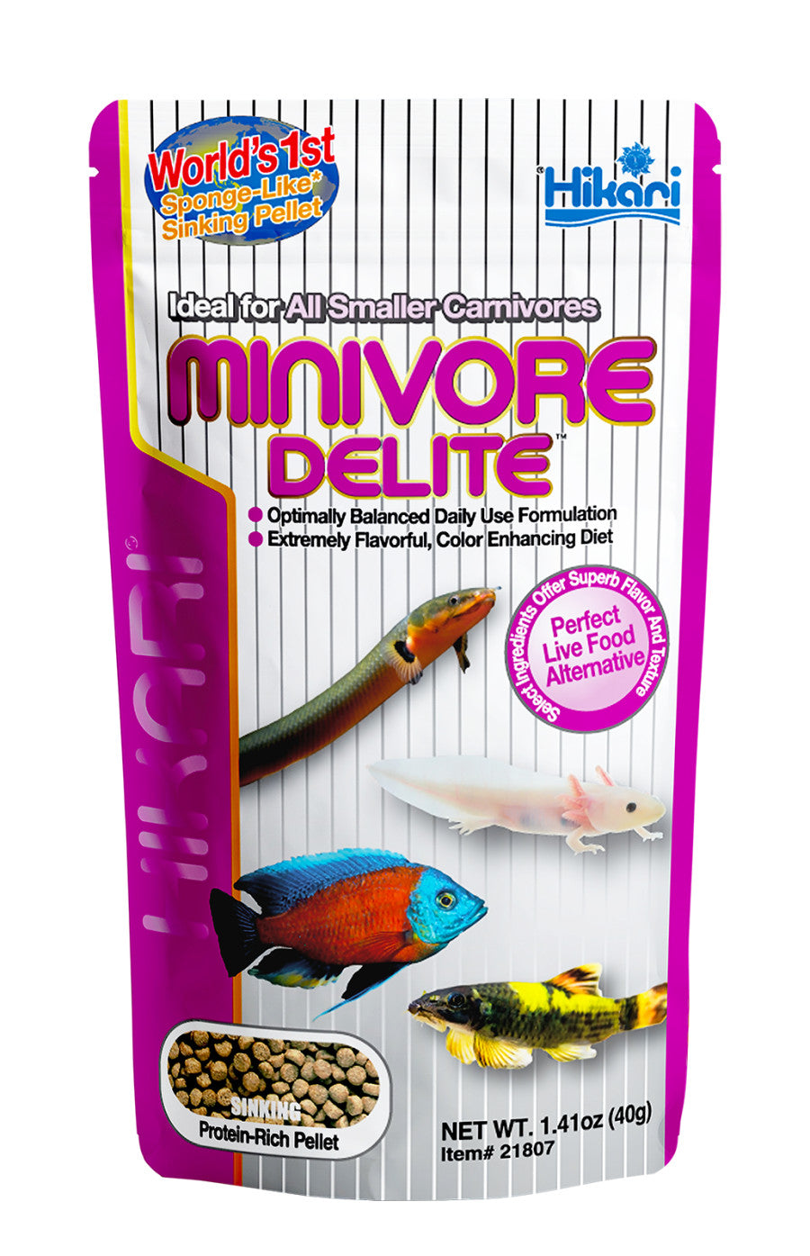 Hikari USA Minivore Delite Fish Food