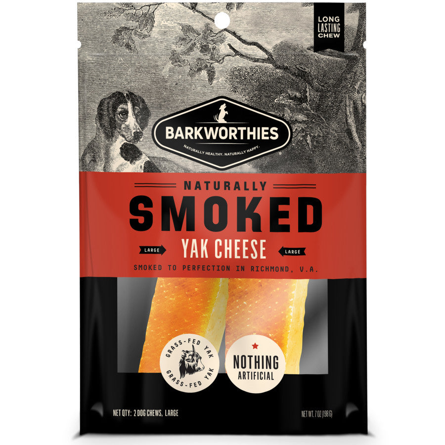 Barkworthies Smoked Yak Cheese Dog Treat