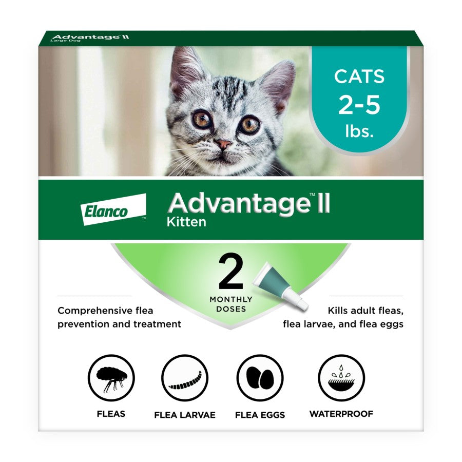 Elanco Advantage II Topical Flea Treatment & Prevention for Kittens