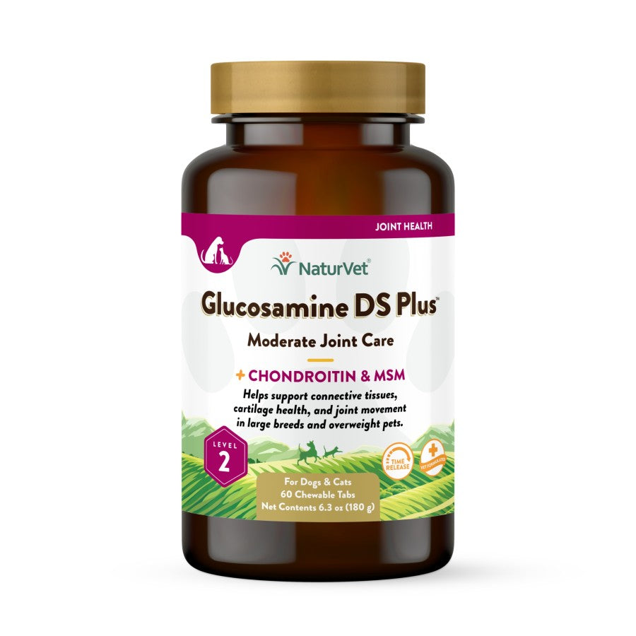 NaturVet Glucosamine-DS Plus Level 2 Time Release Tablets