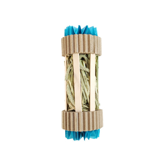 A & E Cages Nibbles Hay Tube Small Animal Chew Toy