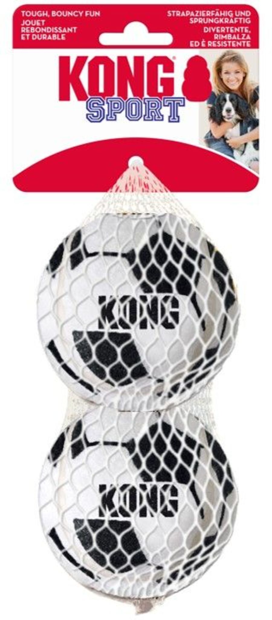 SPECIALS RESOURCES CONTACT US MY ACCOUNT Dog Toys and Chews Balls and Fetch Toys Customer View Printable View KONG Sport Soccer Balls Dog Toy Soccer Ball KONG Sport Soccer Balls Dog Toy