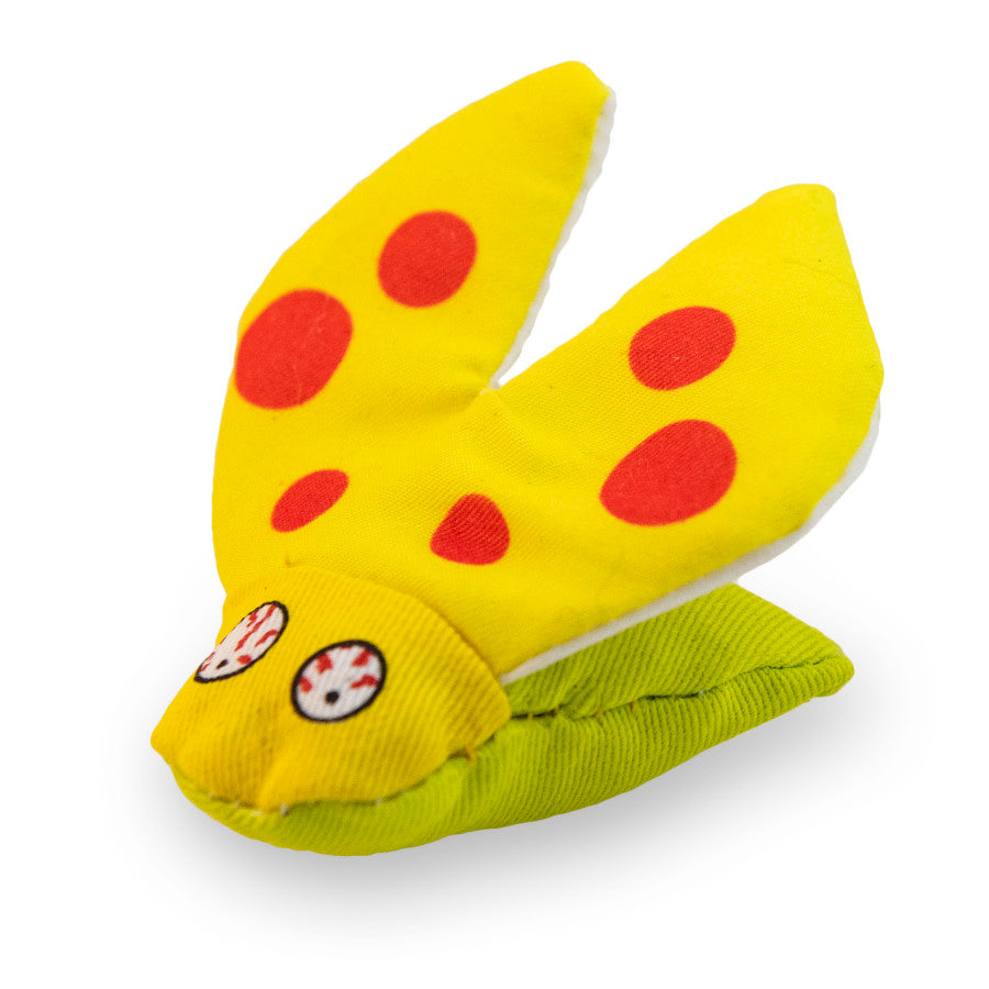 Yeowww! Lady-Krinkle-Bug Catnip Cat Toy