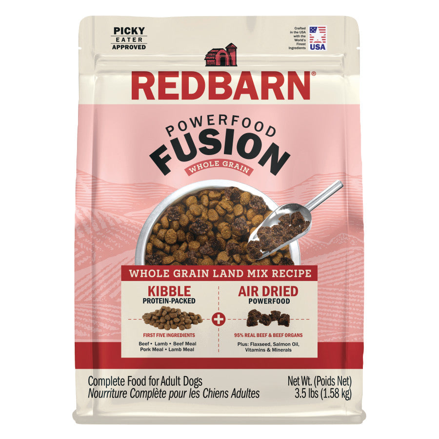 Redbarn Pet Products Powerfood Fusion Whole Grain Dry Dog Food