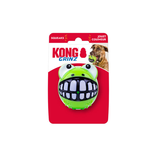 KONG Grinz Frog Dog Toy