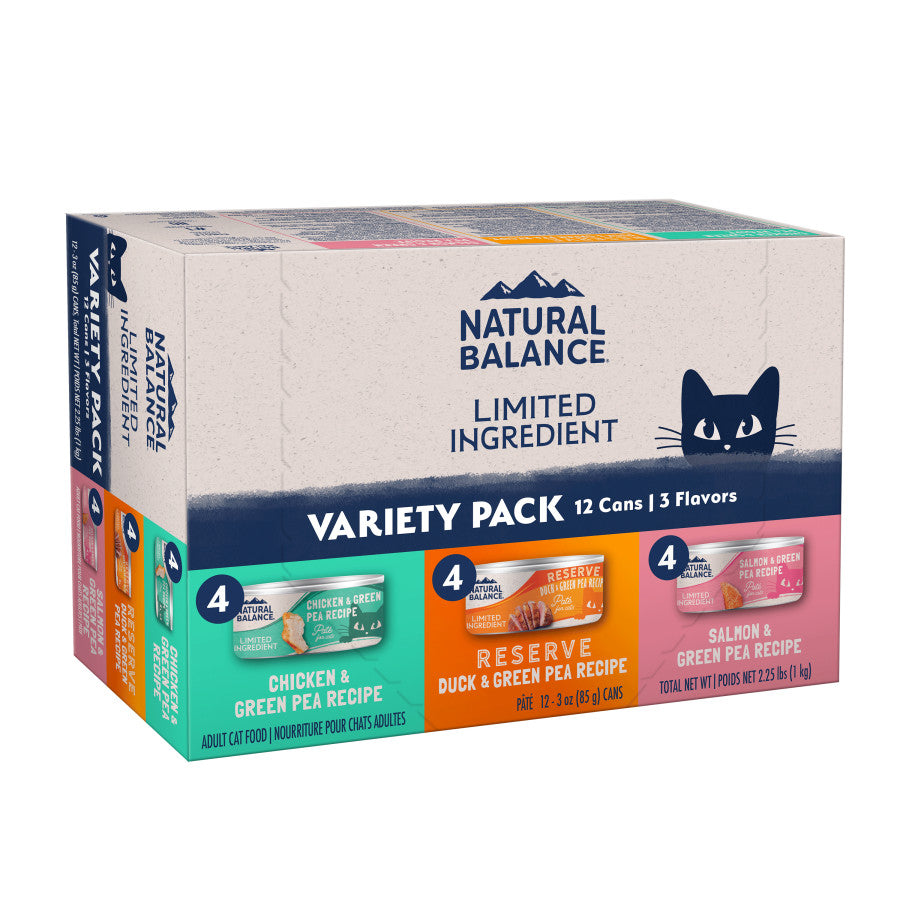 Natural Balance Pet Foods Limited Ingredient Pate Canned Cat Food