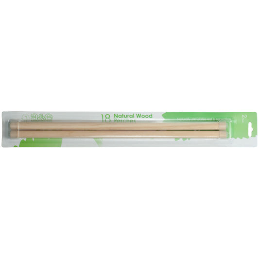 A & E Cages Wooden Replacement Bird Perch
