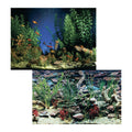 Penn-Plax Double Back Aquarama & Shalescape Background