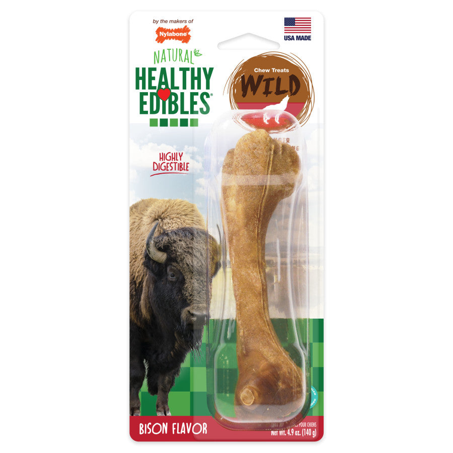 Nylabone Healthy Edibles Wild All-Natural Long Lasting Chew Treats