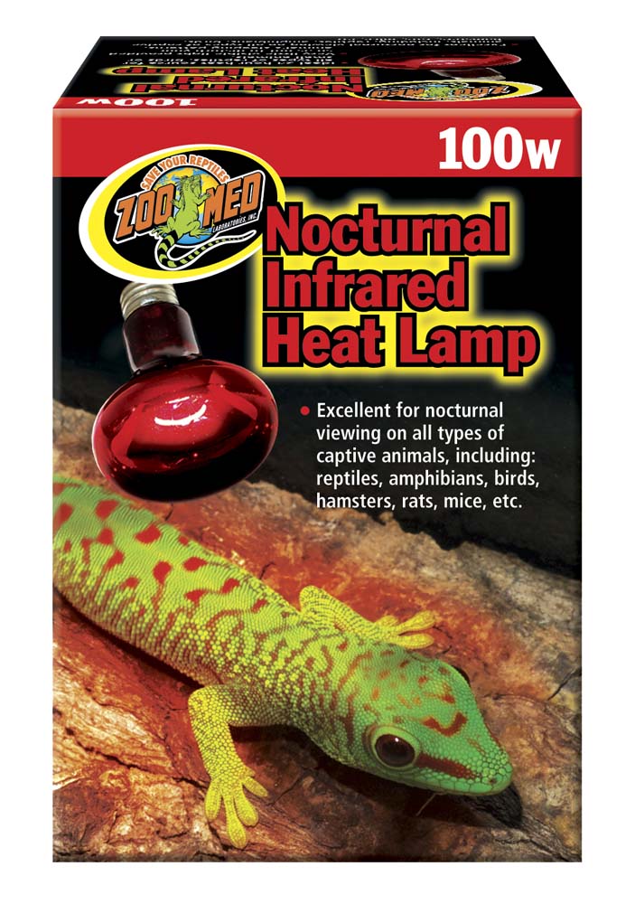 Zoo Med Nocturnal Infrared Heat Lamp - 1ea/100 W