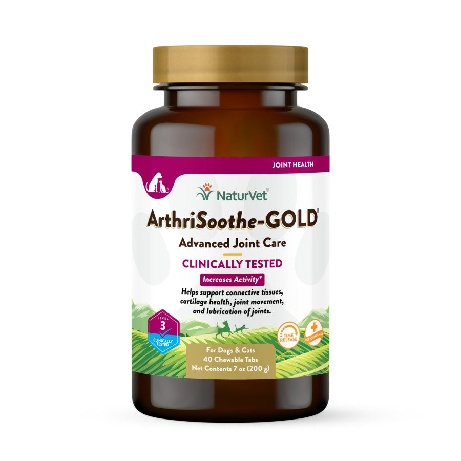 NaturVet Time Release ArthriSoothe-GOLD Chewable Tablets