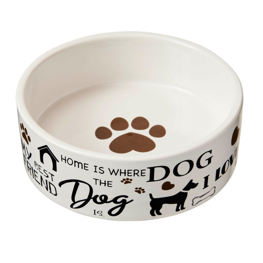 Spot I Love Dogs Dog Dish