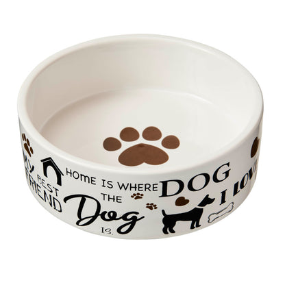 Spot I Love Dogs Dog Dish