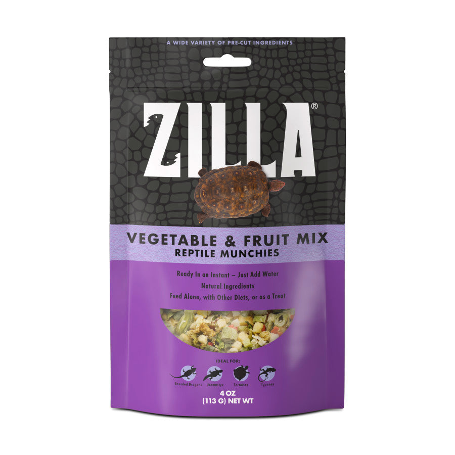 Zilla Reptile Munchies Vegetable and Fruit Mix