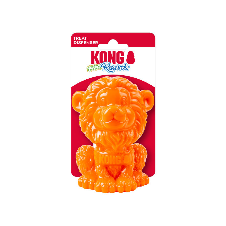KONG kONG Rewards Zoolooz Lion Dog Toy