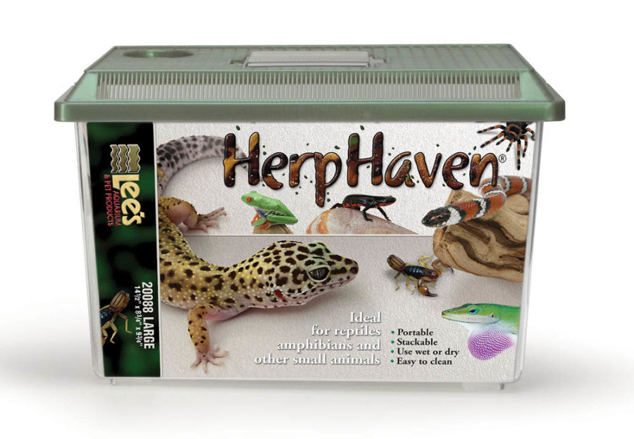 Lee's Aquarium & Pet Products HerpHaven Carrier for Reptiles & Amphibians