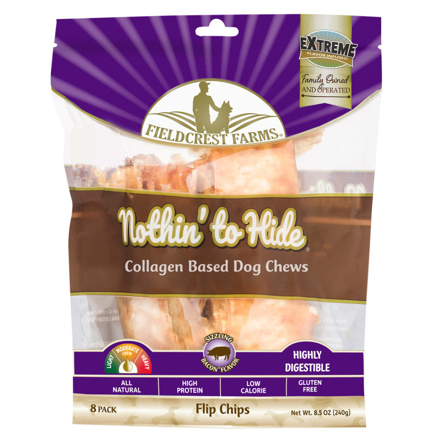 Fieldcrest Farms Nothin' To Hide Flip Chips Dog Treat