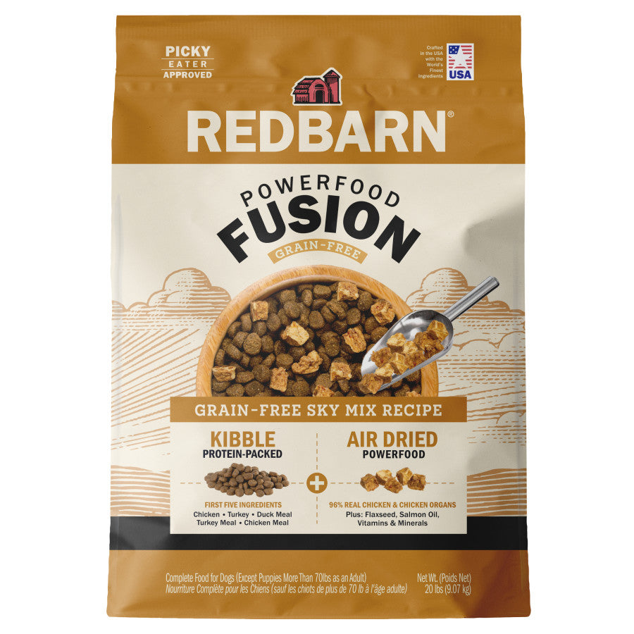 Redbarn Pet Products Powerfood Fusion Grain Free Dry Dog Food
