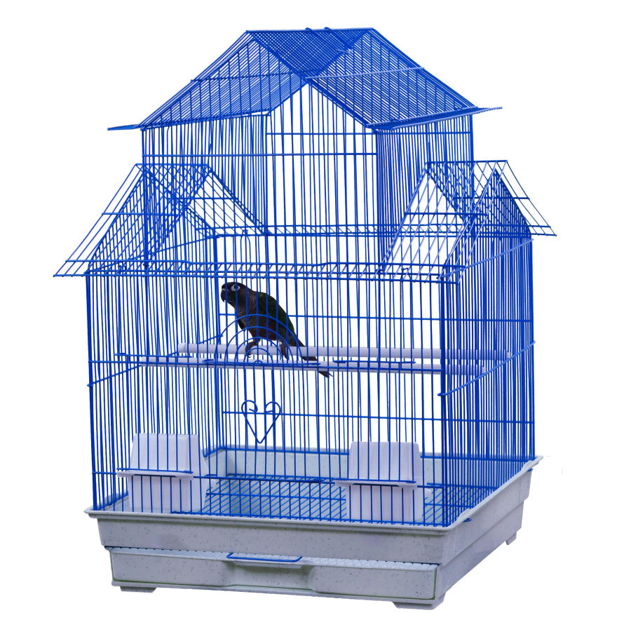 A & E Cages House Top Bird Cage in Retail Box