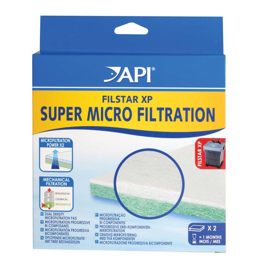 API Filstar XP Super Micro Filtration Pad White