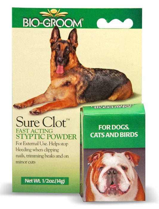 Bio Groom Sure Clot Fast Acting Styptic Powder