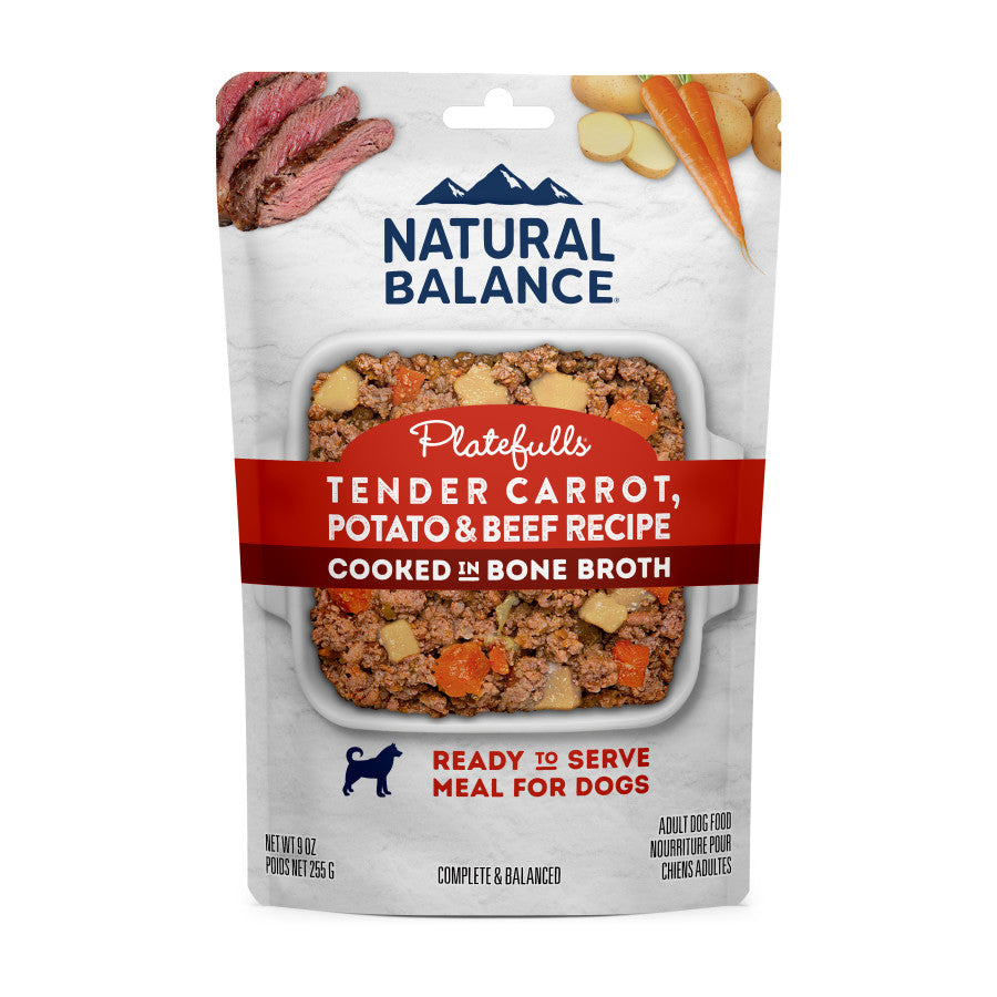Natural Balance Pet Foods Original Ultra Platefulls Wet Dog Food Pouch