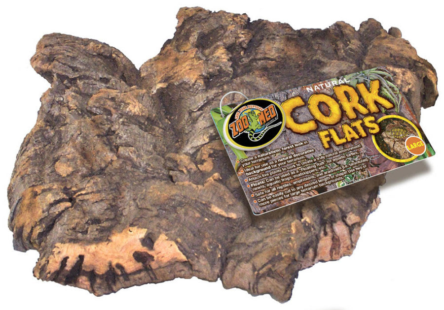 Zoo Med Natural Cork Flats Background