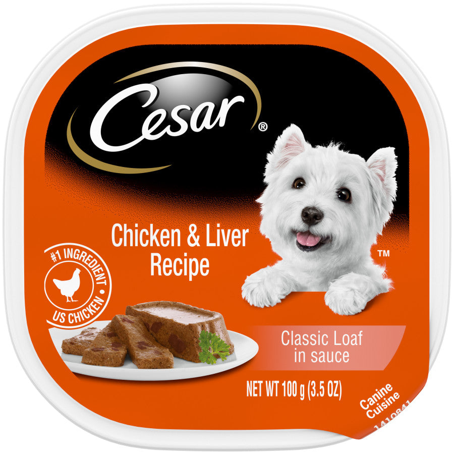 Cesar Classic Loaf in Sauce Adult Wet Dog Food