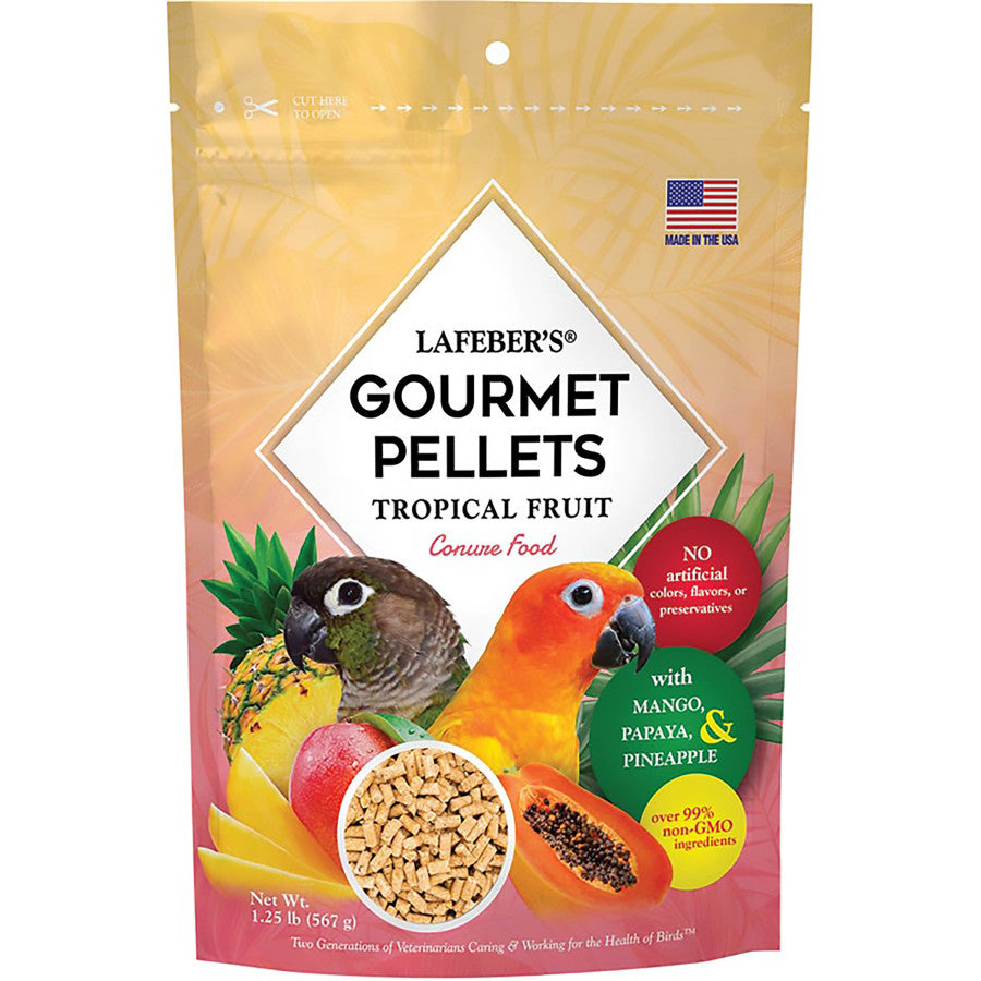 Lafeber Company Tropical Fruit Gourmet Pellets Conure Bird Food