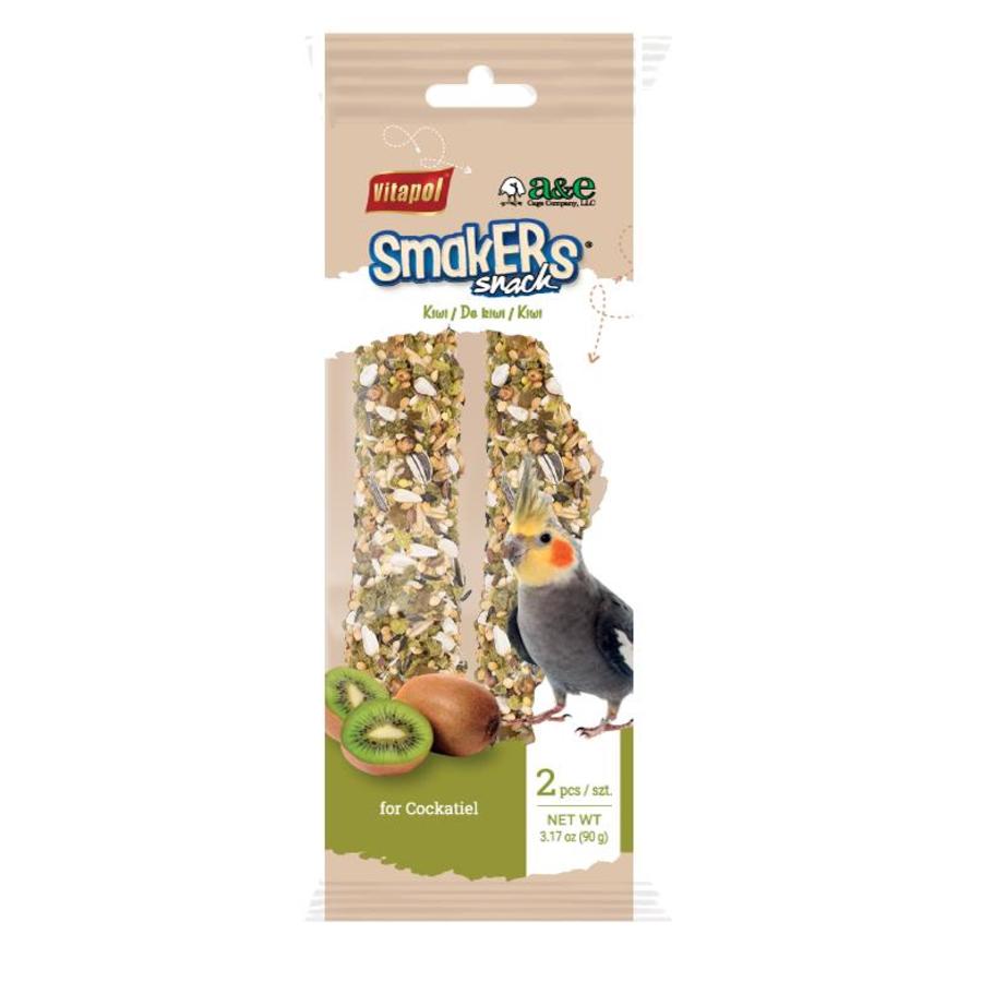 A & E Cages Vitapol Smakers Snack Kiwi Cockatiel Treat Sticks