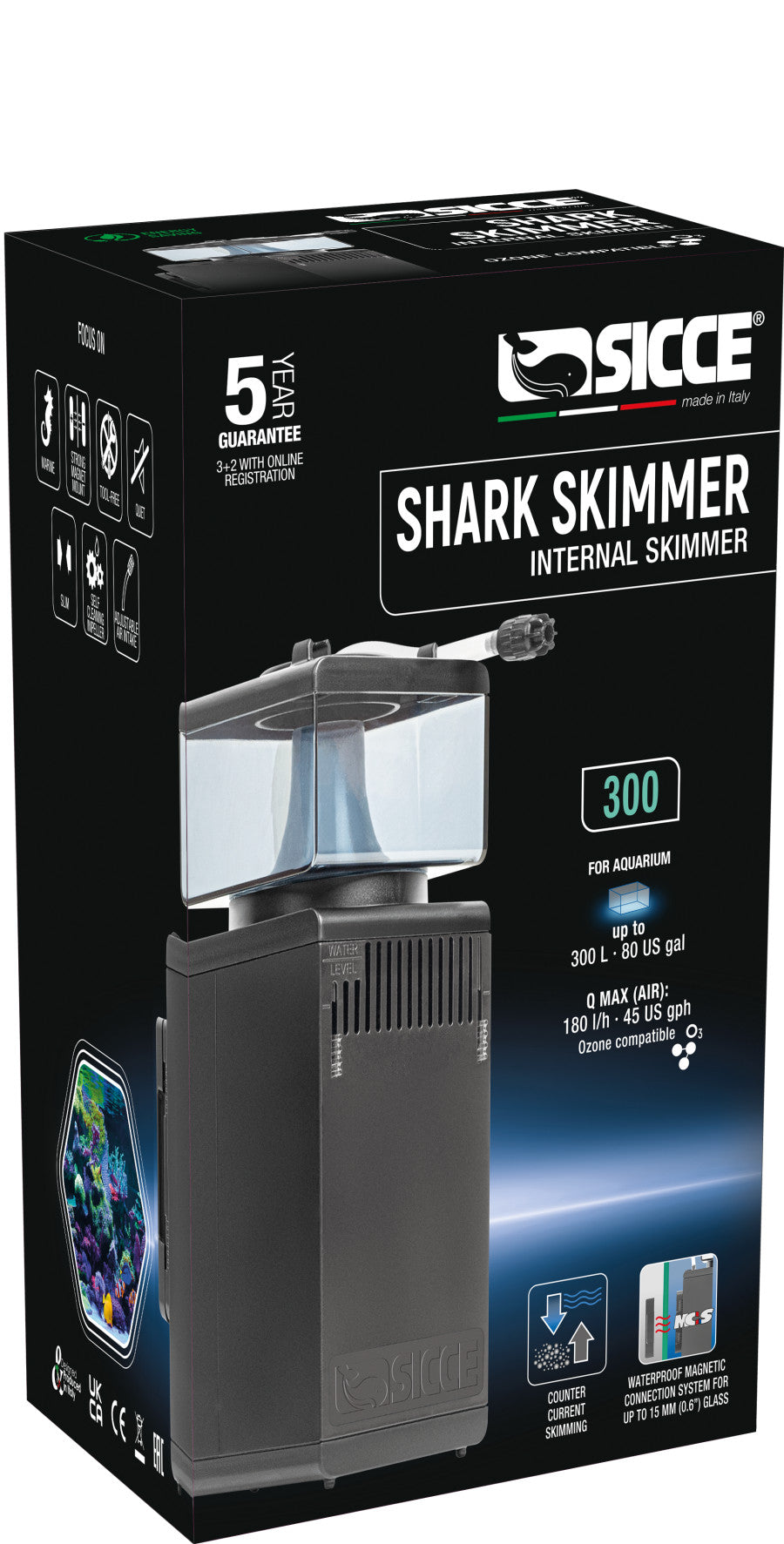 Sicce Shark Skimmer Internal Skimmer