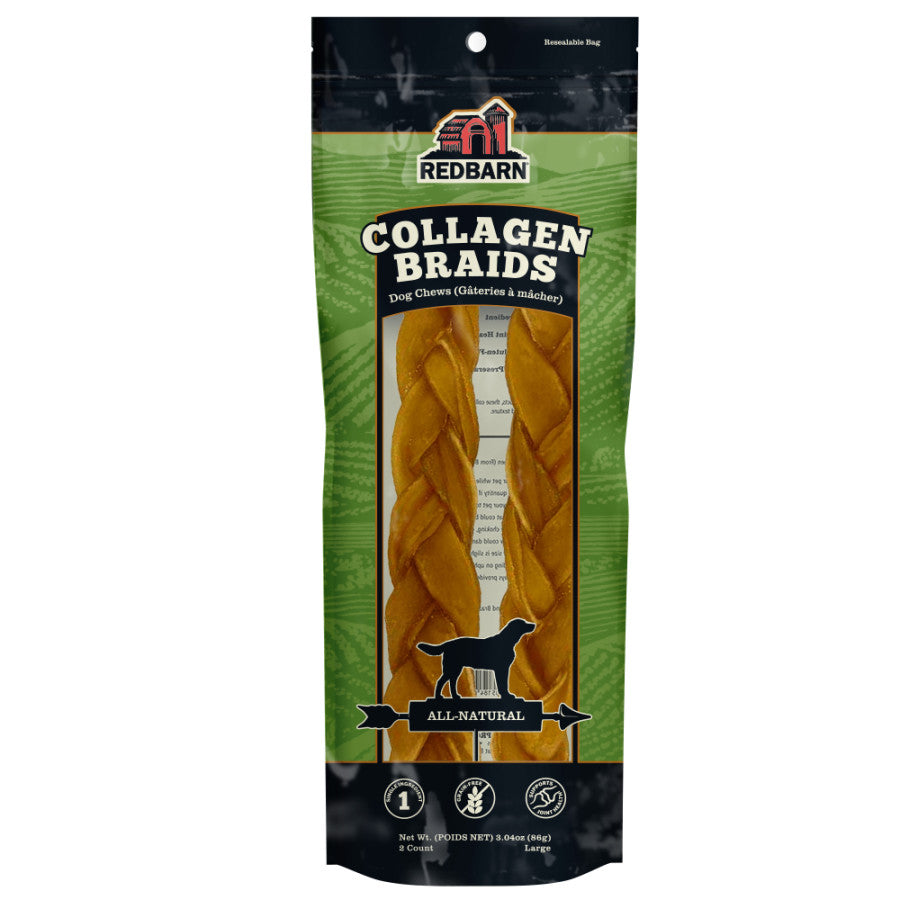 Redbarn Pet Products Collagen Braid Dog Treat