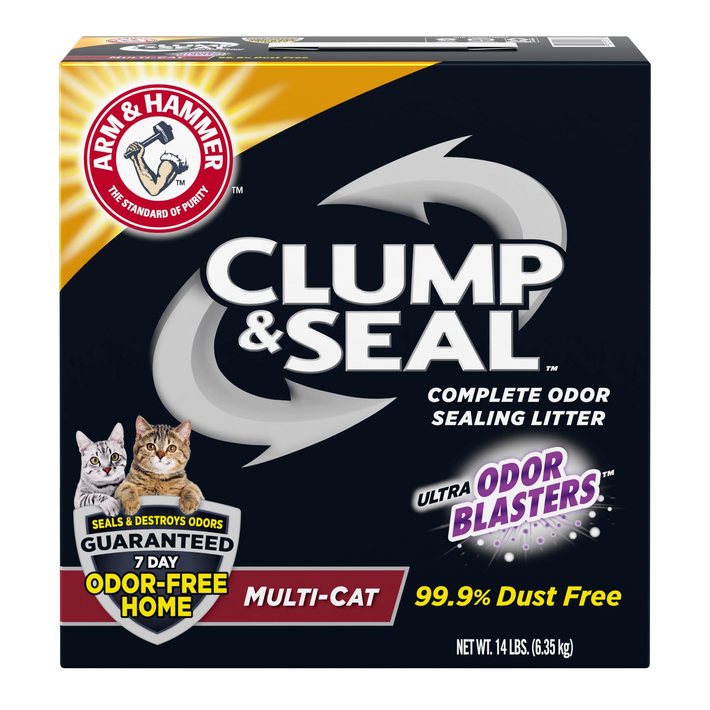 Arm and Hammer Clump and Seal Multi-Cat Cat Litter