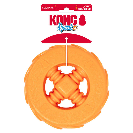 KONG Squeakz Wheel Dog Toy