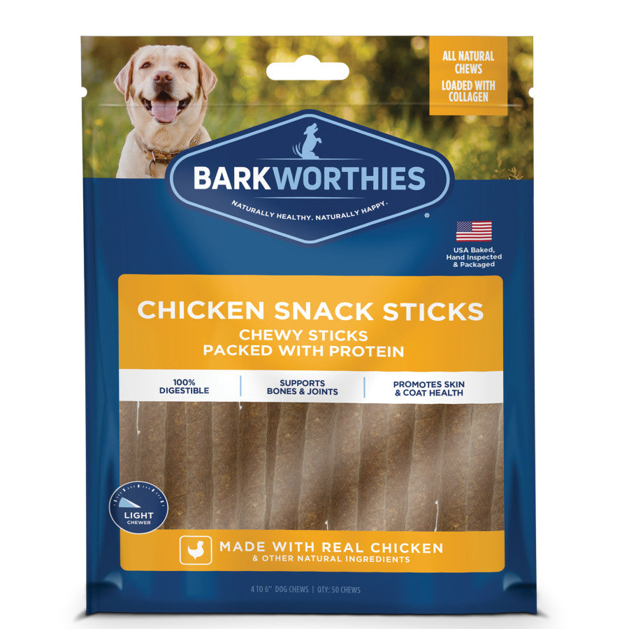 Barkworthies Snack Sticks Chewy Dog Treat