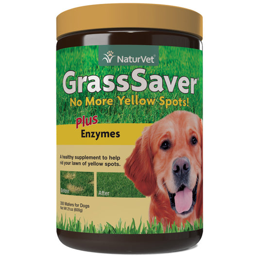 NaturVet GrassSaver Chewable Wafers