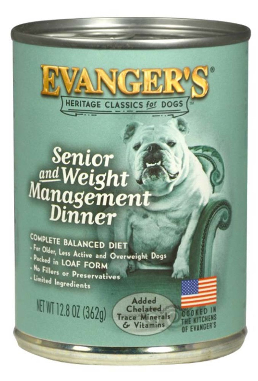 Evanger's Heritage Classic Senior/Weight Management Wet Dog Food