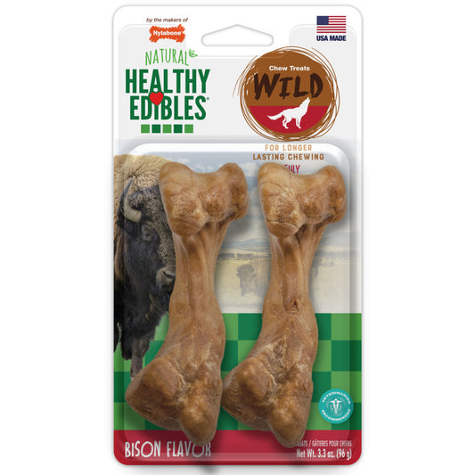 Nylabone Healthy Edibles Wild All-Natural Long Lasting Chew Treats