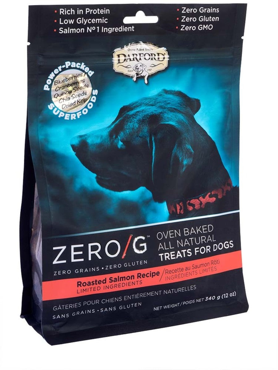 Darford Zero/G MINIS Oven Baked Dog Treats Roasted Salmon Recipe