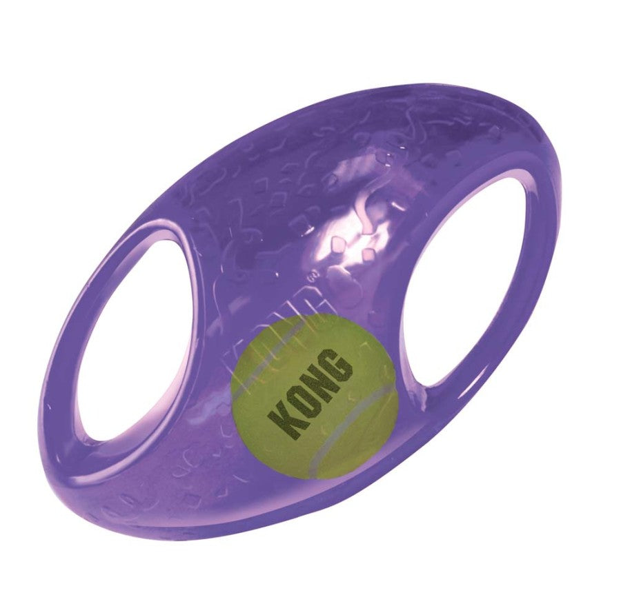 KONG Jumbler Dog Toy Football