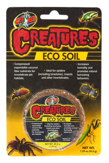 Zoo Med Creature Eco Soil Coconut Fiber Substrate