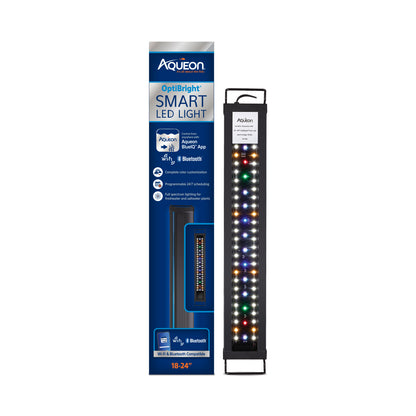Aqueon OptiBright Smart LED Light Fixture - 1ea/18 - 24 in
