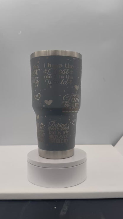 Etched Mother’s Day Tumblers – 20oz, 30oz, 40oz